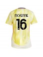 Juventus Weston McKennie #16 Zenski Gostujuci Dres 2024-25 Kratak Rukavima